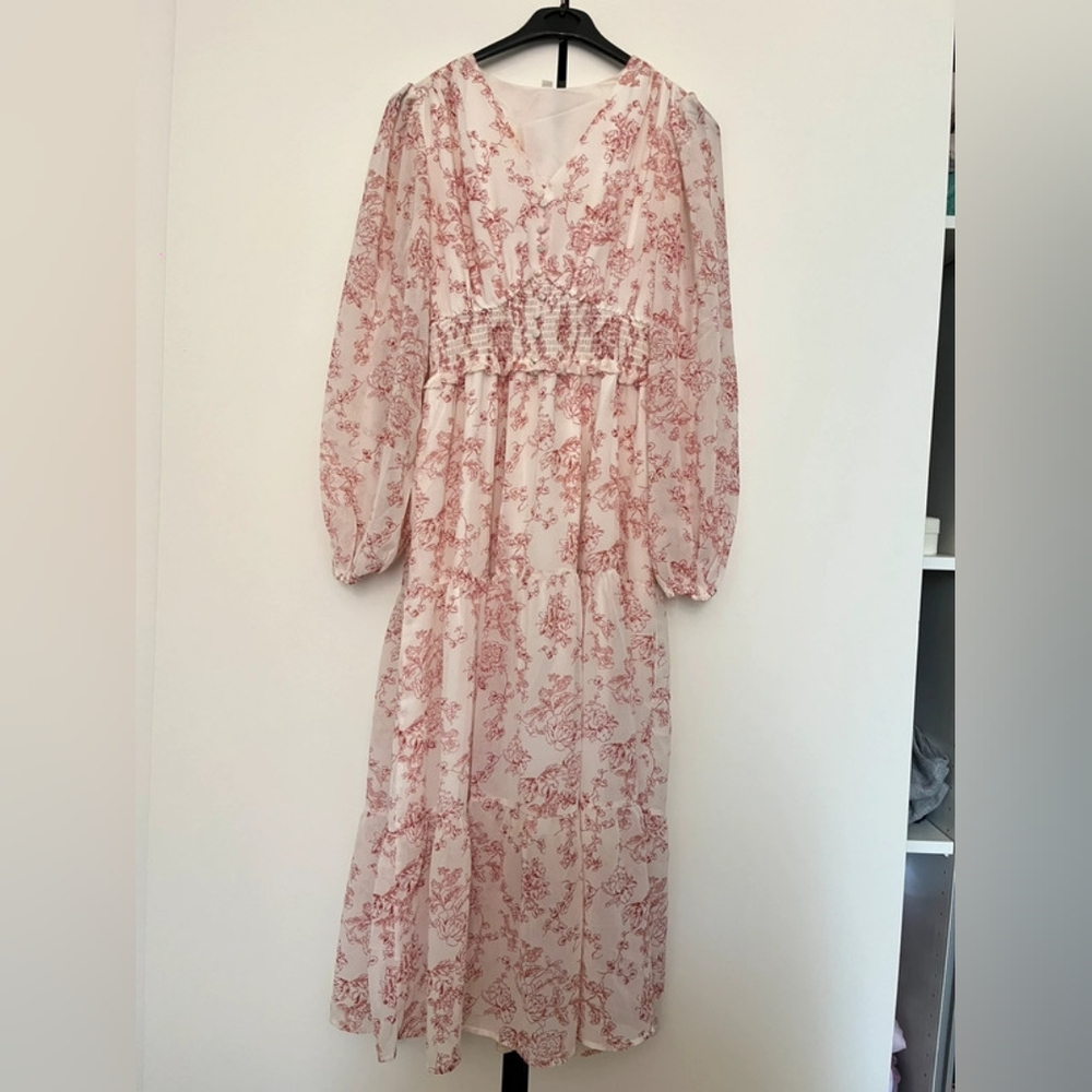 Floral Pink Dress